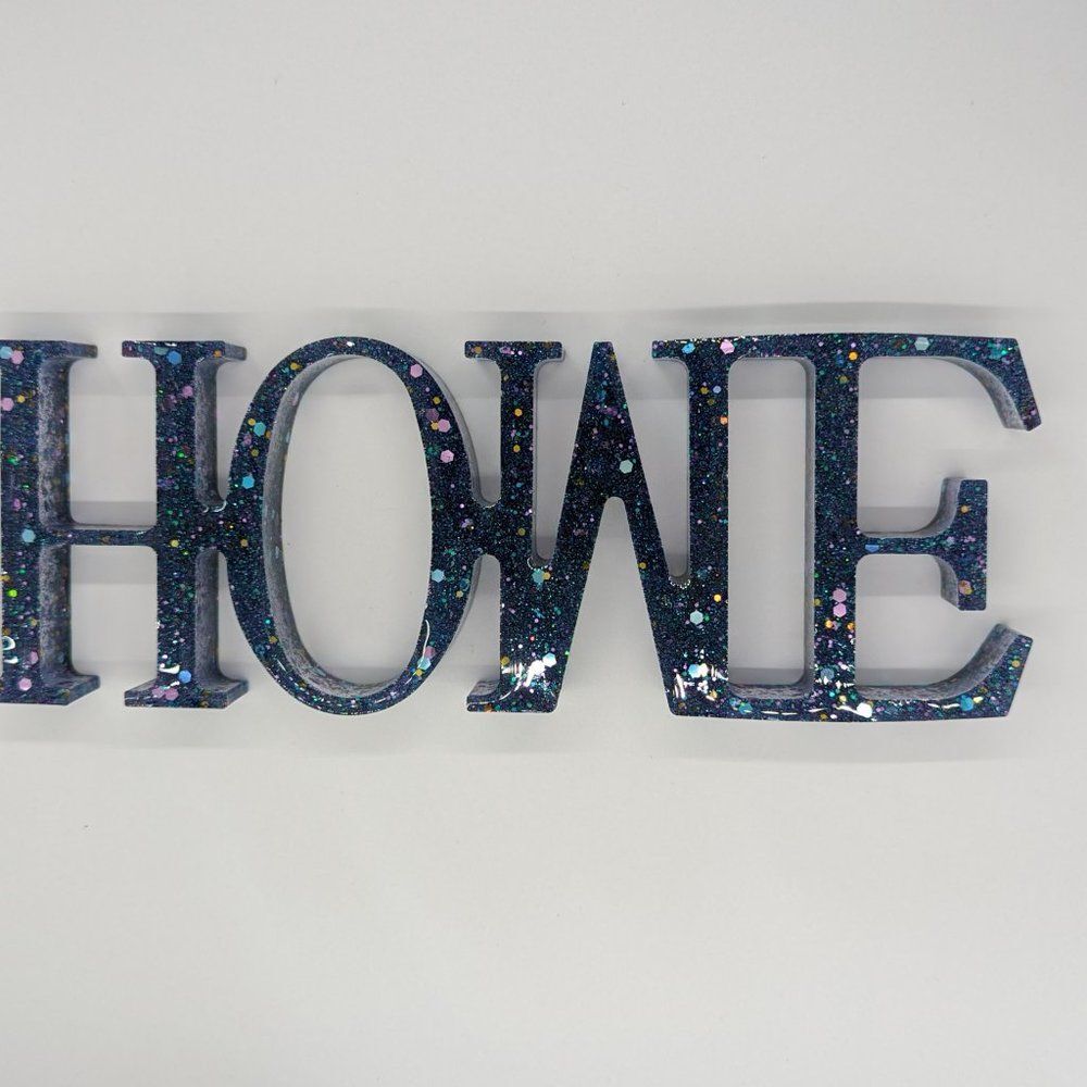 HOME Resin Sign - Picture 3 of 3